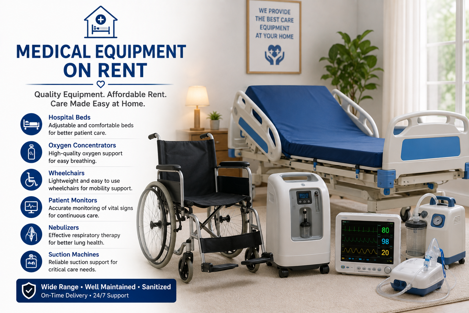 Medical Equipment on Rent